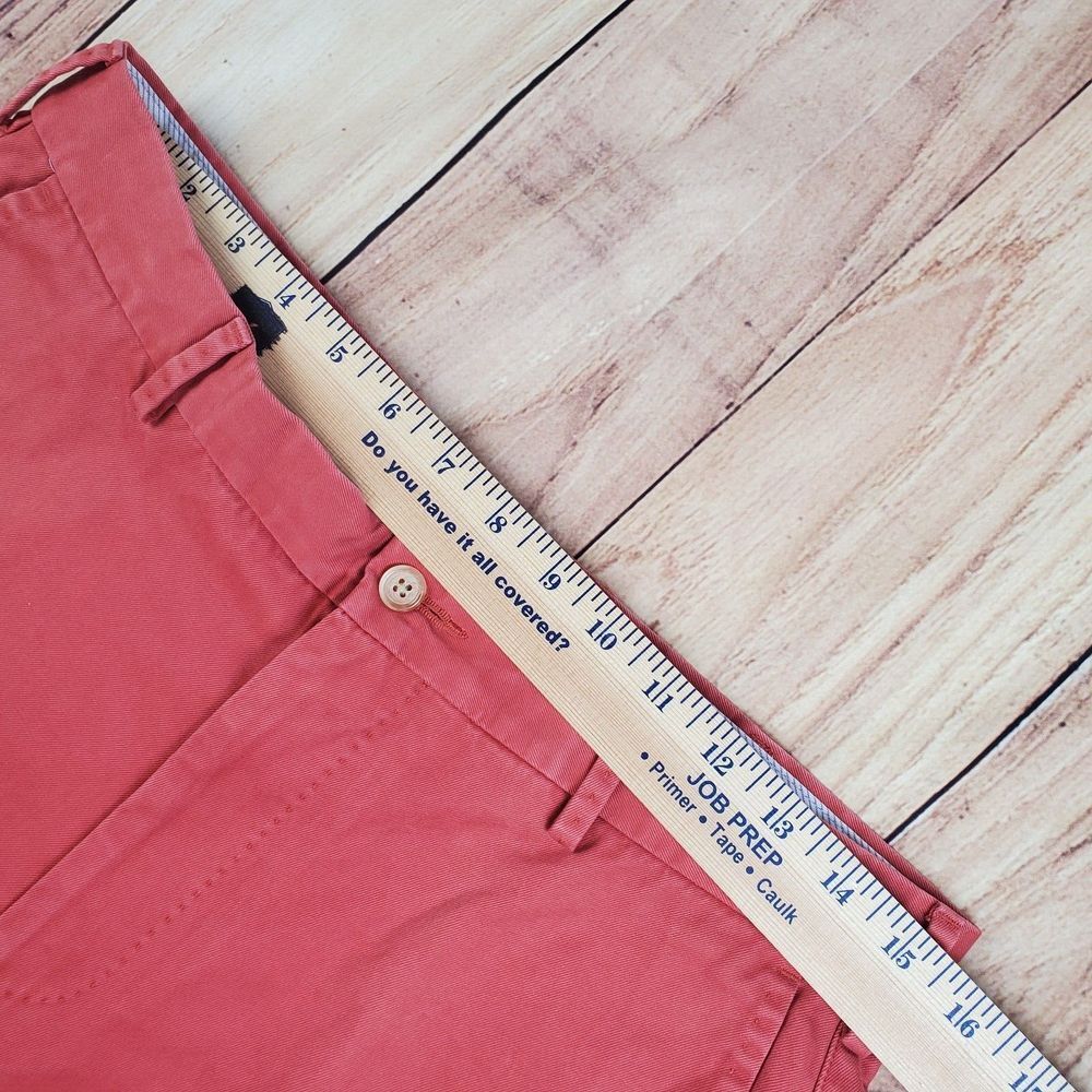 Peter Millar Shorts Mens *31×9 Pink Winston Washed Twill MC0B31 Casual Golf‎ NWT - Picture 5 of 10